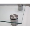 countersunk glass connectors