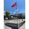 paslanmaz çelik bayrak direkleri