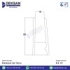 Aluminum Glass Holder