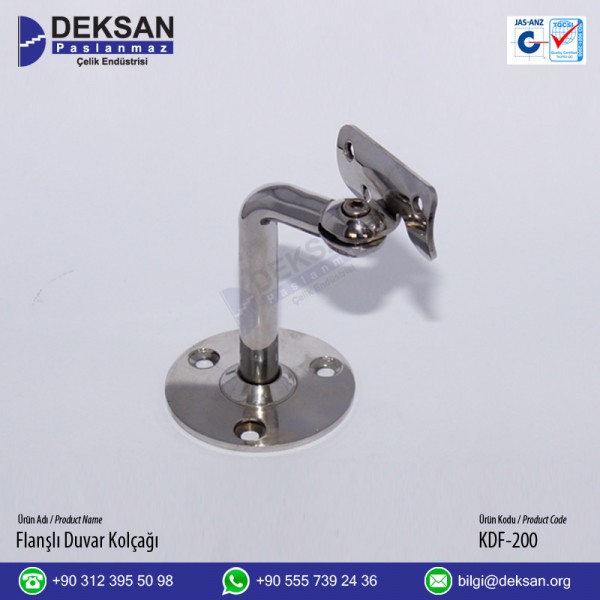Flanged Wall Handle