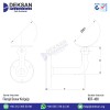Flanged Wall Handle