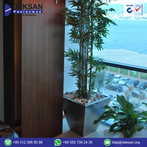 Stainless Steel Flowerpot 01