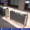 Paslanmaz Çelik Saksı 03